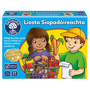 Orchard Toys Shopping List (Irish Language Version)