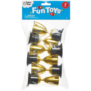 Gold Trophies (Pack of 6)