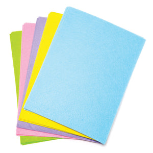 Pastel Felt Sheets (Pack of 15)