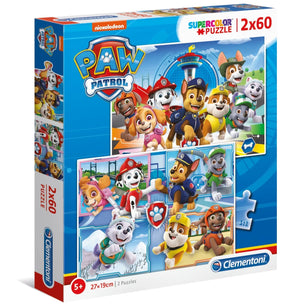 Paw Patrol Jigsaw Puzzles (2 x 60 Pieces)