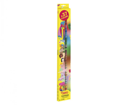 Jovi Plastilina Modelling Clay Set - Assorted (37 x 15g)