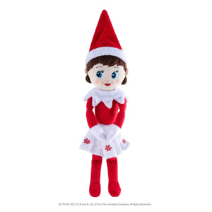 Elf Plushee Pals Snuggler Girl, Light Tone 12 Inch