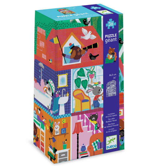 Djeco Jigsaw Puzzle - The Little Buddies House (36 Pieces)