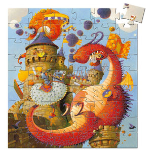 Djeco Jigsaw Puzzle - Valiant and the Dragon (54 Pieces)