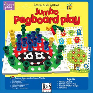 Jumbo Pegboard + Pegs(100) Set