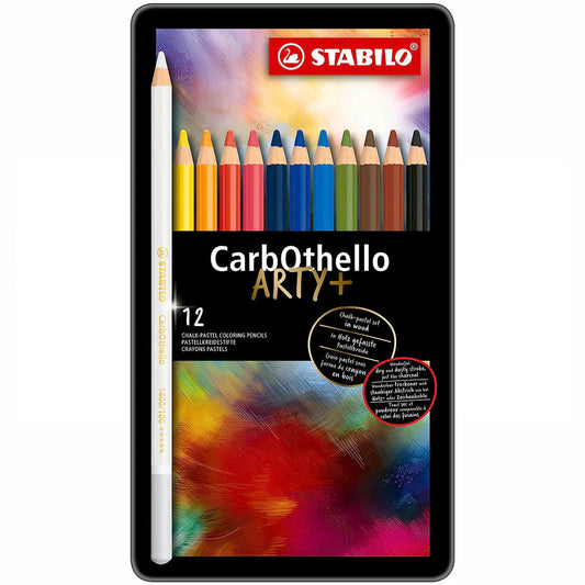 Stabilo CarbOtheollo Arty Colouring Pencils (Tin of 12)