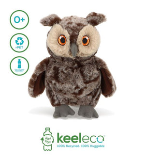 Keeleco Plush Owl - 18cm