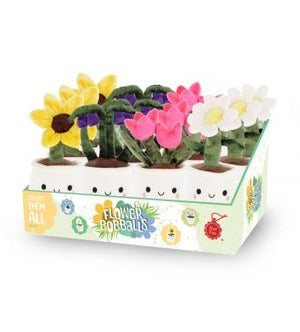 Keel Toys - Flower 30cm Bobballs (Assorted Colours)