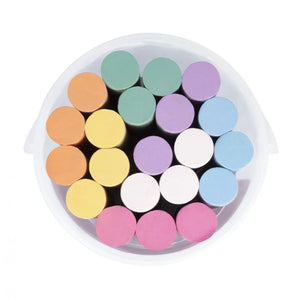 Jovi Street chalks Bucket (21 Assorted Jumbo Chalks)