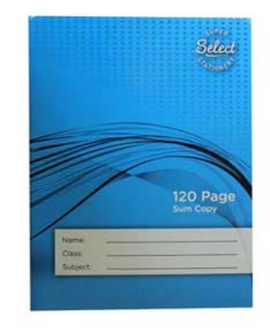 Select 120 Page C5 Sum Copy Book Pk.10