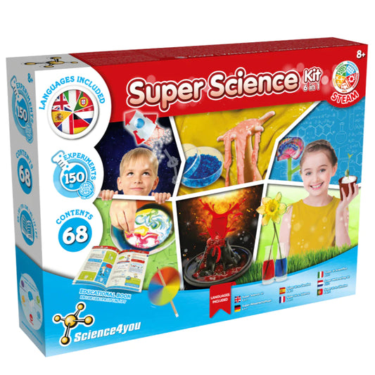 Science4you Super Science Kit 6 in1