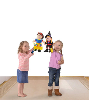 Hand & Finger Puppet Set - Snow White & Seven Dwarfs