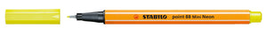  STABILO Point 88 Fineliner - Wallet of 5 