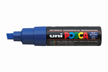 Posca Pc-8K Broad Blue Paint Marker