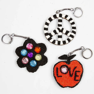 Wooden Shaped Keyring (Assortment) 