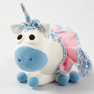 Clay Craft Kit - Funny Friends Blue Unicorn