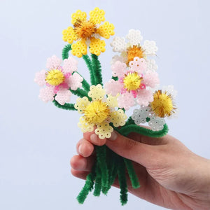 Pompoms - Orange, Red and Yellow (48 Pack)