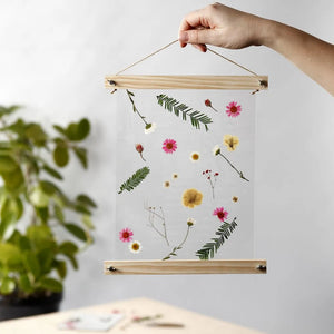 Pressed Flowers and leaves