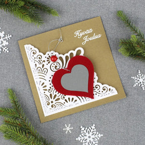 Cards and Envelopes Card Size 15x15cm Envelope 120+240g - Natural (Set of 50)