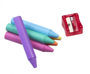 Jovi Wax Jumbo Jar of Wax Crayons - 60 Pastel Colours