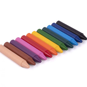 Jovi Jar of Jumbo Wax Crayons - (60 Assorted and Sharpener)