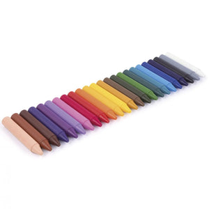 Jovi Jumbo Pack of Wax Crayons (24 Assorted Colours)