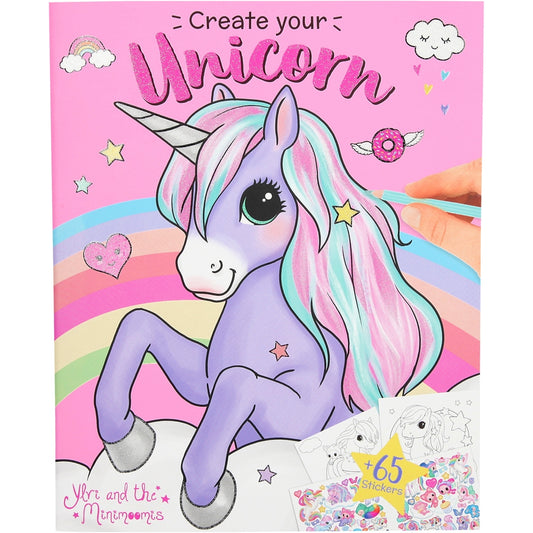 Ylvi Create your Unicorn Colouring Book