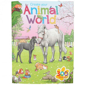 CREATE YOUR ANIMAL WORLD COLOURING COOK