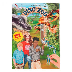 Create your DINO ZOO Colouring  Book