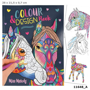 Miss Melody Colour & Design Book