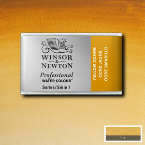 Professional Watercolour Whole Pan Yellow Ochre