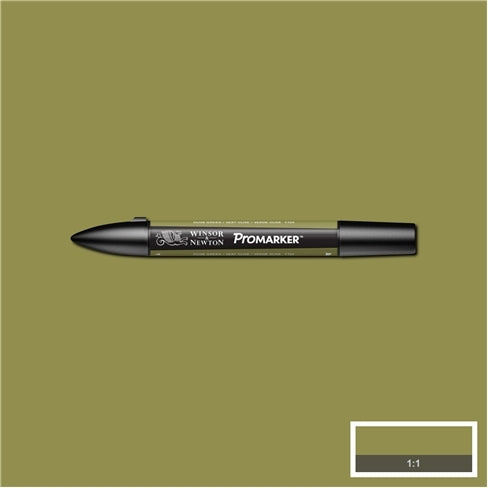 W&N Promarker Olive Green (Y724)