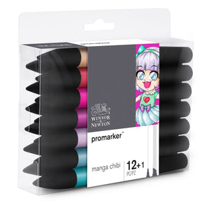 Winsor Newton ProMkr 12+1 Manga Chibi