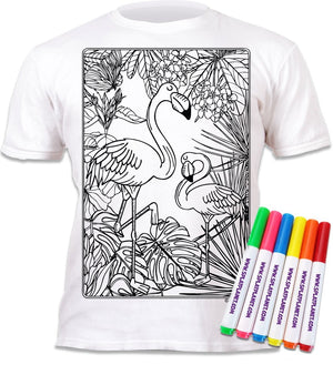 PYO T- Shirt Flamingo Age 3 -4 Years