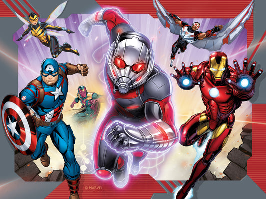 Avengers Assemble 4 In A Box Jigsaw Puzzle