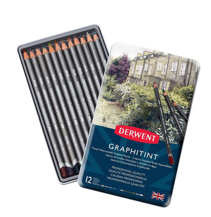 DERWENT GRAPHITINT PENCILS-12