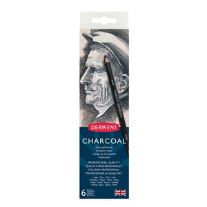 DERWENT CHARCOAL PENCIL TIN