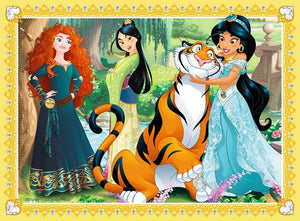 Disney Princess 4 In A Box Jigsaw Puzzle