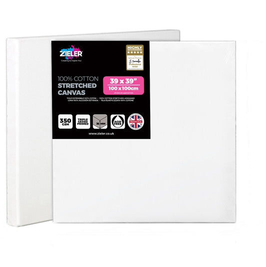 Deep Edge Canvas 100x100cm 350gsm