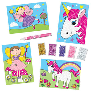 Activity Pack Fairy & Unicorns Sensational Sequins