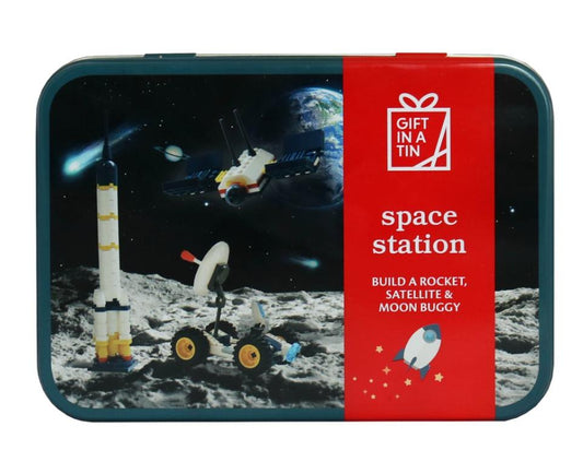 GIFT IN A TIN- SPACE STATION