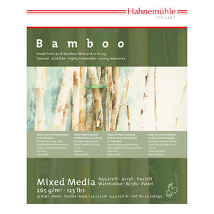 BAMBOO MIXED MEDIA PAD 24X32CM