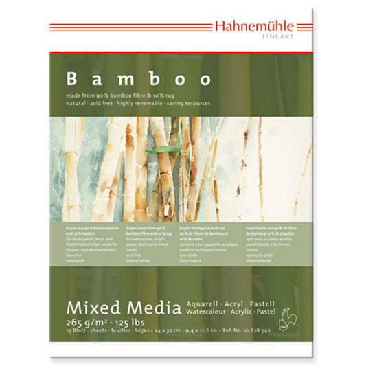 BAMBOO MIXED MEDIA PAD 20X30CM