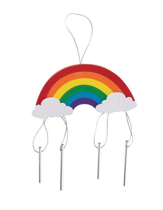 Rainbow Wind Chimes - Kit for 4