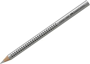 Jumbo Grip Metallic Pencil- Silver