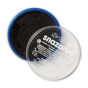 SNAZAROO MET.BLACK 18ML FACE PAINT