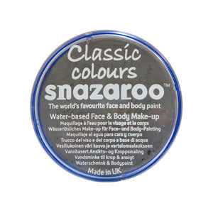 SNAZAROO DK.GREY 18ML FACE PAINT