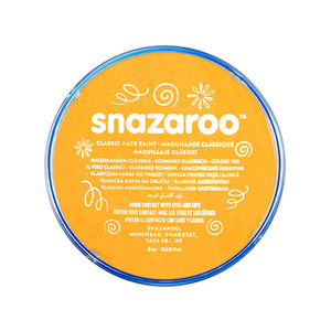 SNAZAROO OCHRE YELLOW 18ML FACE PAINT