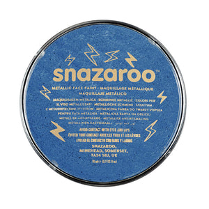 SNAZAROO MET.BLUE 18ML FACE PAINT