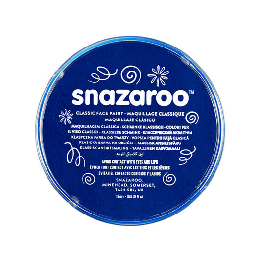 SNAZAROO DK.BLUE 18ML FACE PAINT